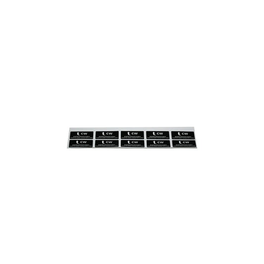 P150M CW Propeller Installation Guide Label