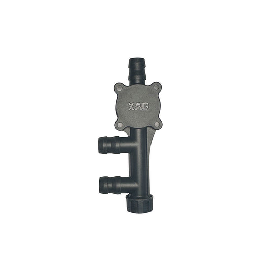 P100P 3-Way Tube Fitting (incl. Pulsation Damper)
